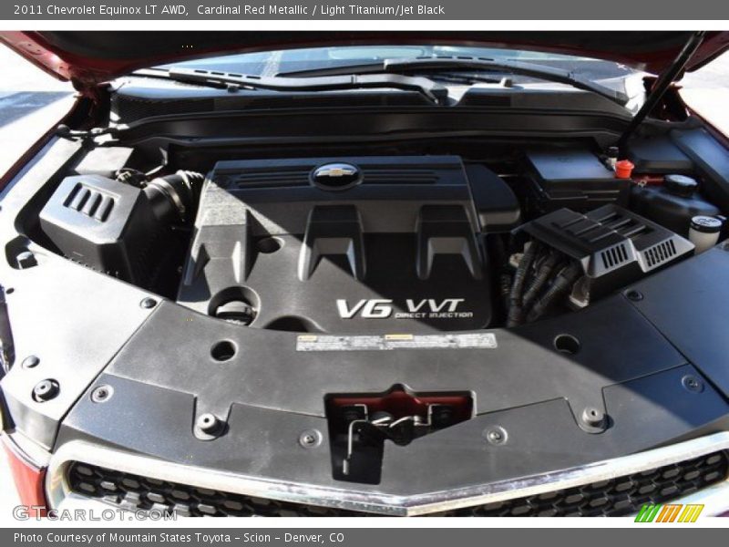 Cardinal Red Metallic / Light Titanium/Jet Black 2011 Chevrolet Equinox LT AWD