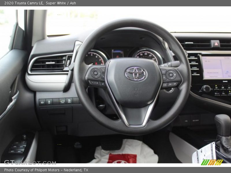 Super White / Ash 2020 Toyota Camry LE