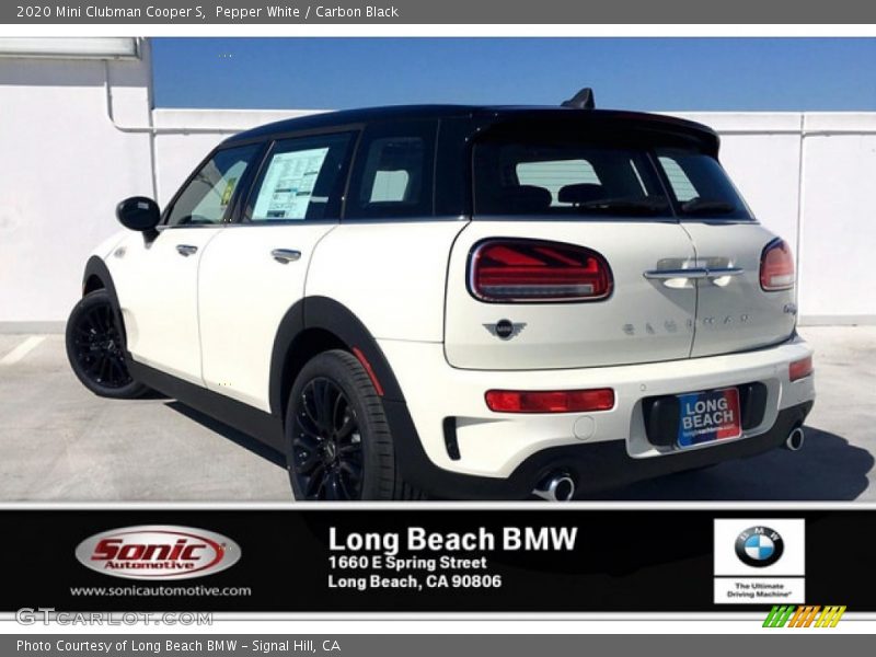 Pepper White / Carbon Black 2020 Mini Clubman Cooper S