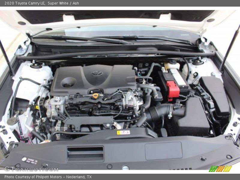 Super White / Ash 2020 Toyota Camry LE