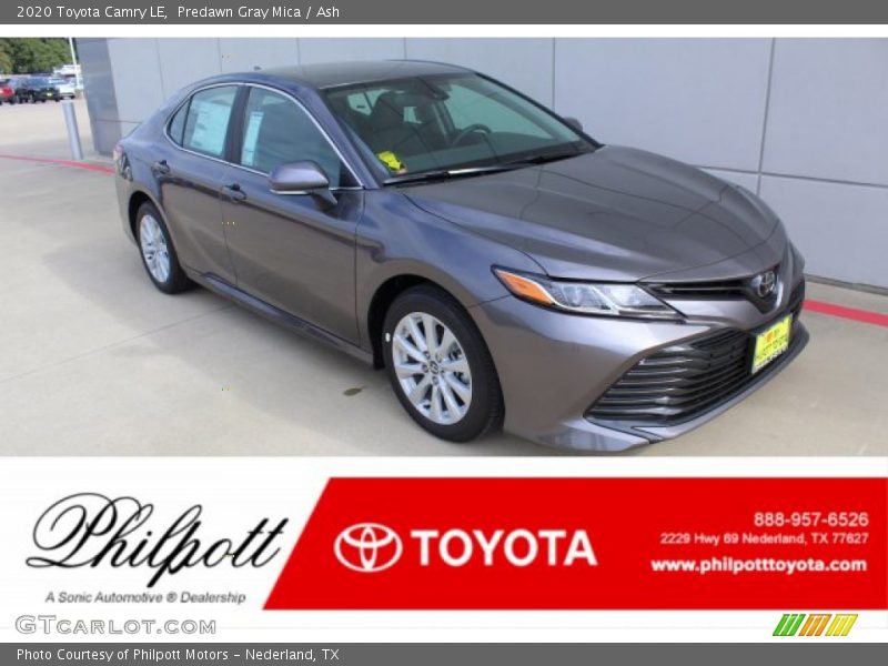 Predawn Gray Mica / Ash 2020 Toyota Camry LE