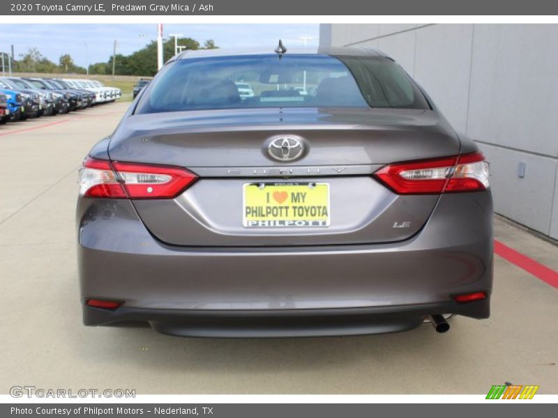 Predawn Gray Mica / Ash 2020 Toyota Camry LE