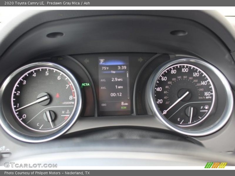 Predawn Gray Mica / Ash 2020 Toyota Camry LE