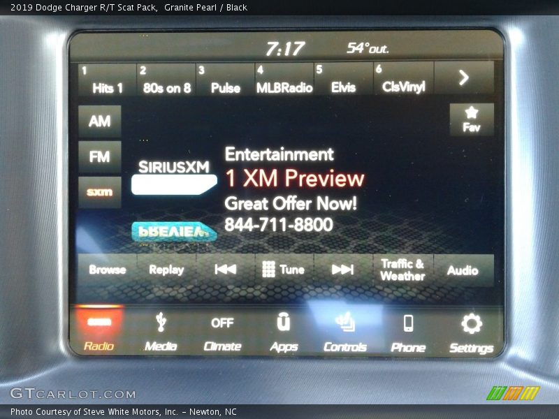 Granite Pearl / Black 2019 Dodge Charger R/T Scat Pack