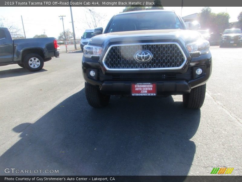 Midnight Black Metallic / Black 2019 Toyota Tacoma TRD Off-Road Double Cab 4x4