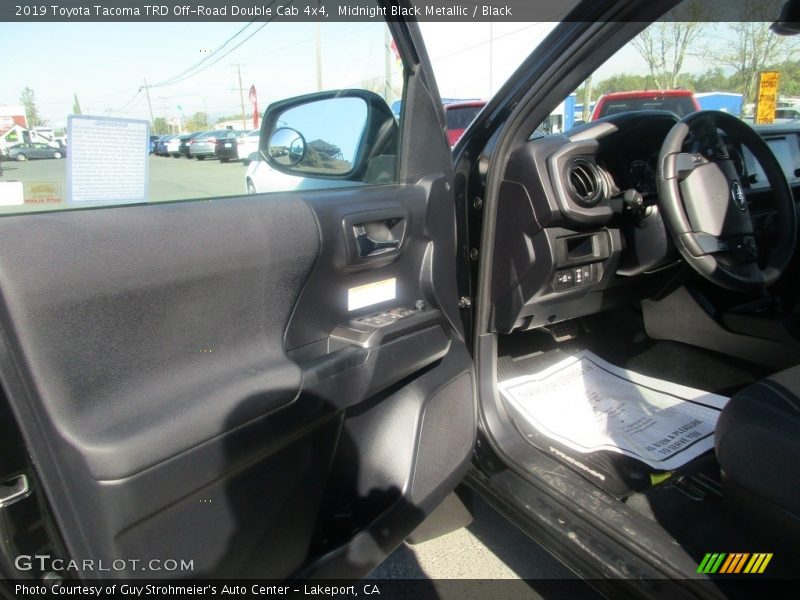 Midnight Black Metallic / Black 2019 Toyota Tacoma TRD Off-Road Double Cab 4x4