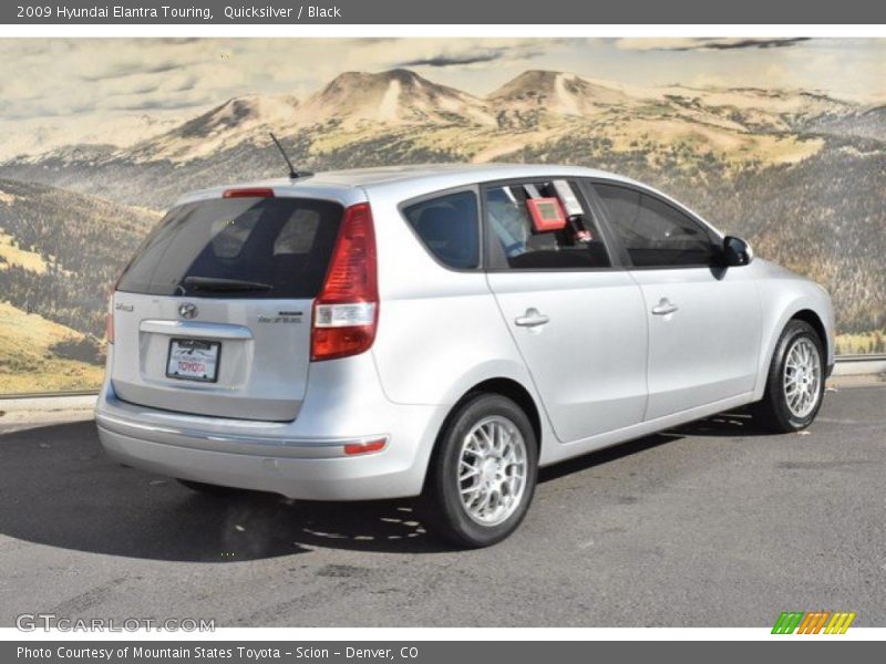 Quicksilver / Black 2009 Hyundai Elantra Touring