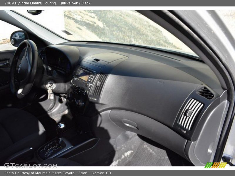 Quicksilver / Black 2009 Hyundai Elantra Touring