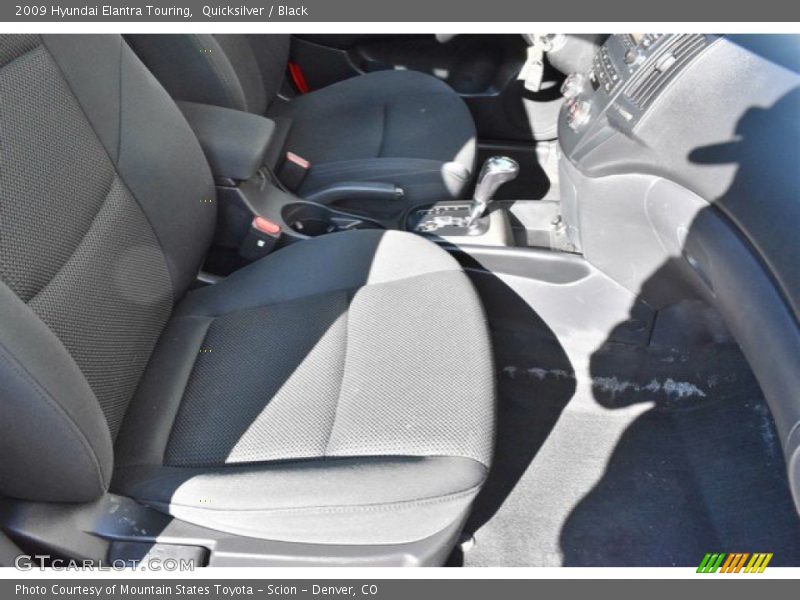Quicksilver / Black 2009 Hyundai Elantra Touring