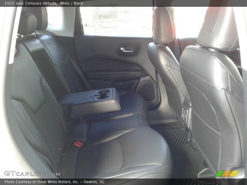 White / Black 2020 Jeep Compass Altitude