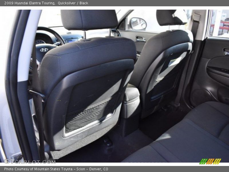 Quicksilver / Black 2009 Hyundai Elantra Touring