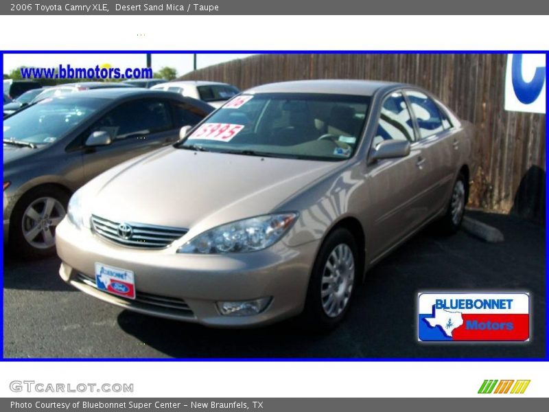 Desert Sand Mica / Taupe 2006 Toyota Camry XLE
