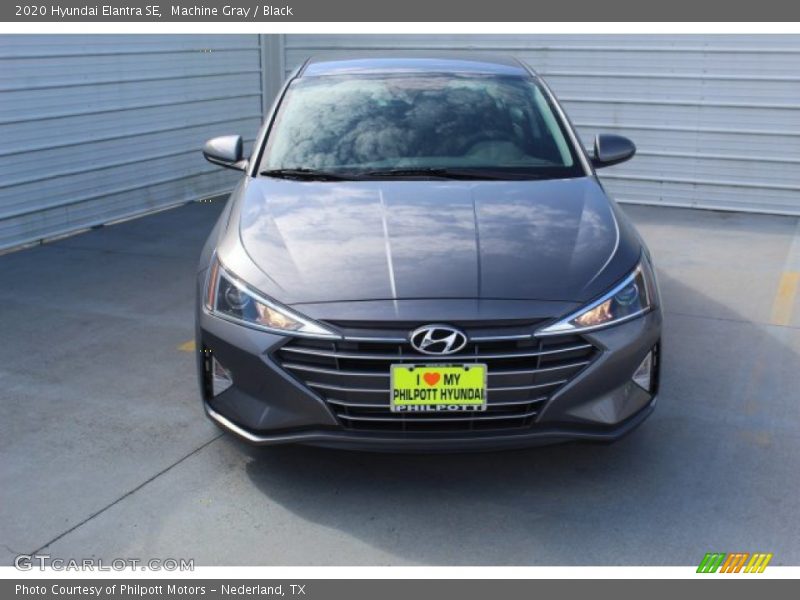 Machine Gray / Black 2020 Hyundai Elantra SE