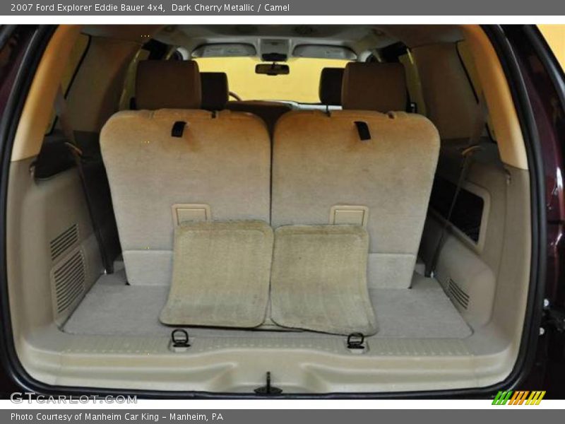 Dark Cherry Metallic / Camel 2007 Ford Explorer Eddie Bauer 4x4