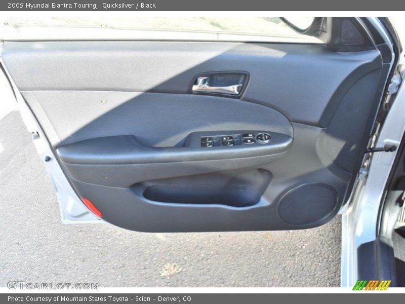 Quicksilver / Black 2009 Hyundai Elantra Touring