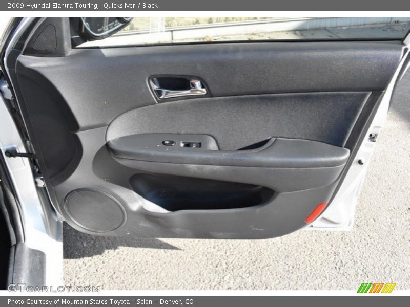 Quicksilver / Black 2009 Hyundai Elantra Touring