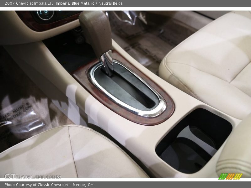 Imperial Blue Metallic / Neutral Beige 2007 Chevrolet Impala LT