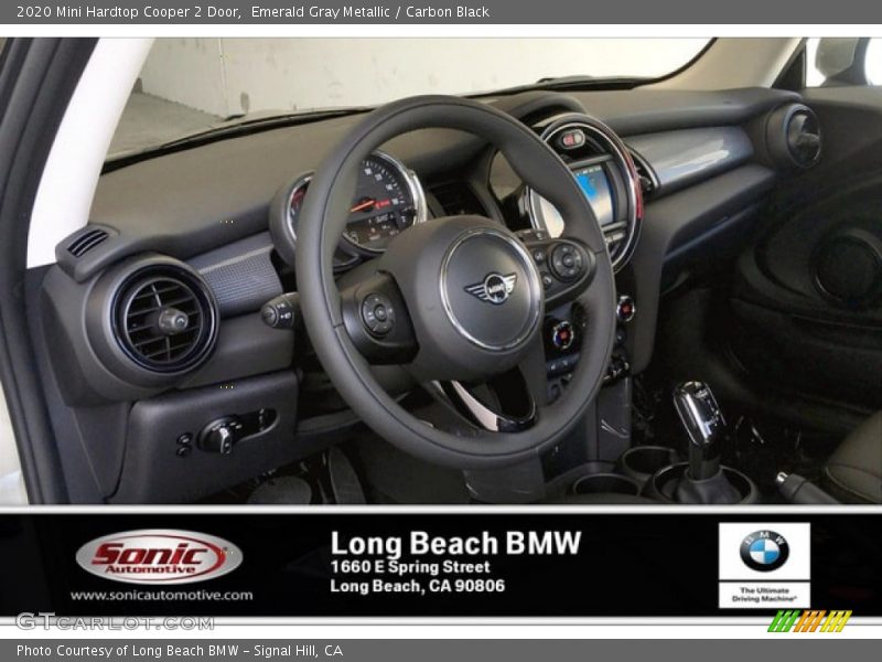 Emerald Gray Metallic / Carbon Black 2020 Mini Hardtop Cooper 2 Door