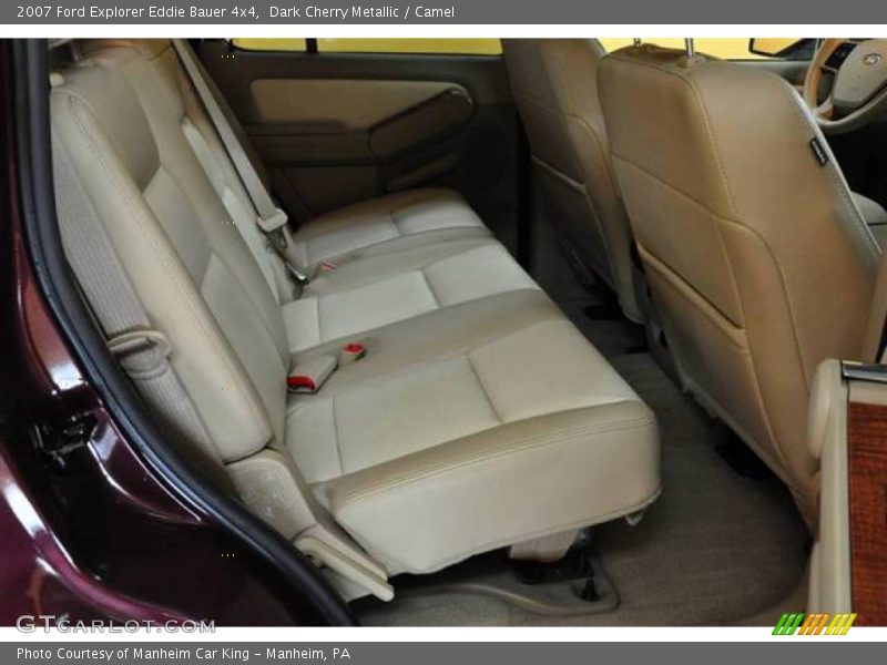 Dark Cherry Metallic / Camel 2007 Ford Explorer Eddie Bauer 4x4