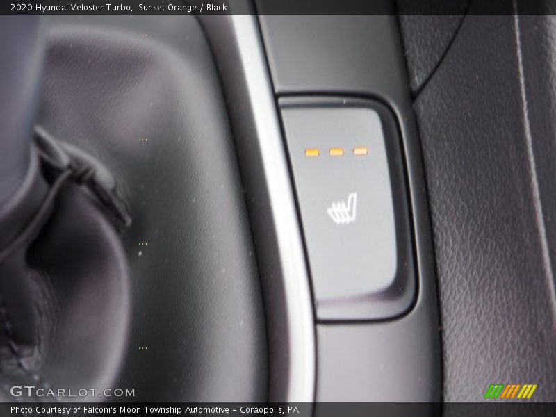 Sunset Orange / Black 2020 Hyundai Veloster Turbo