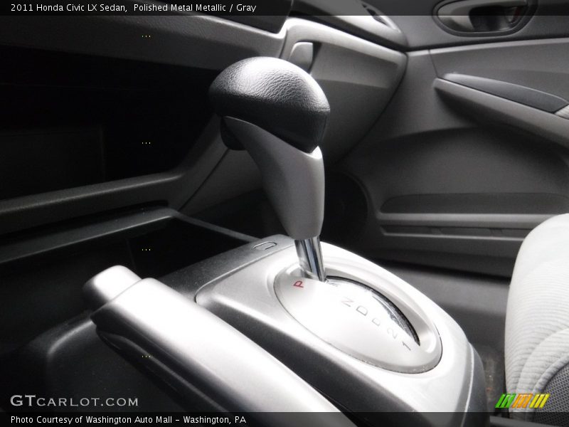Polished Metal Metallic / Gray 2011 Honda Civic LX Sedan