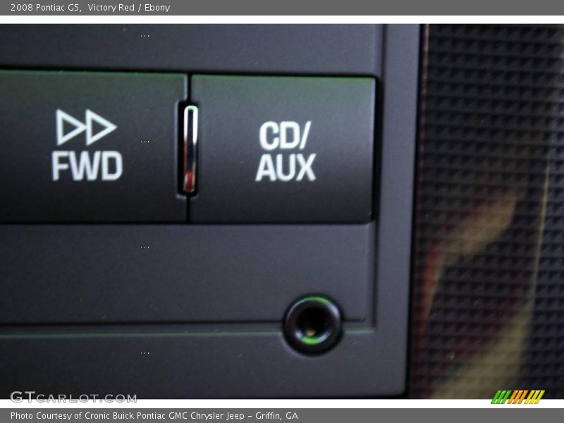 Victory Red / Ebony 2008 Pontiac G5