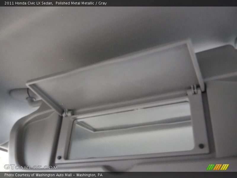 Polished Metal Metallic / Gray 2011 Honda Civic LX Sedan