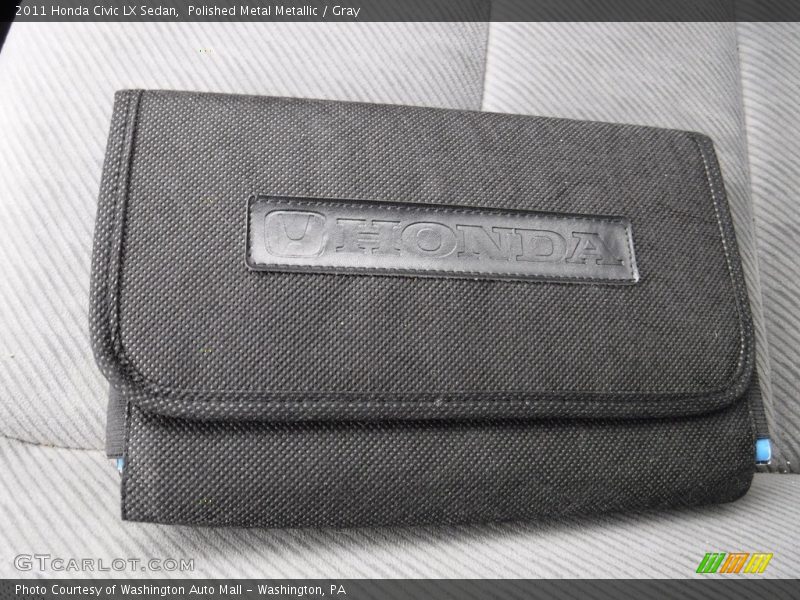 Polished Metal Metallic / Gray 2011 Honda Civic LX Sedan