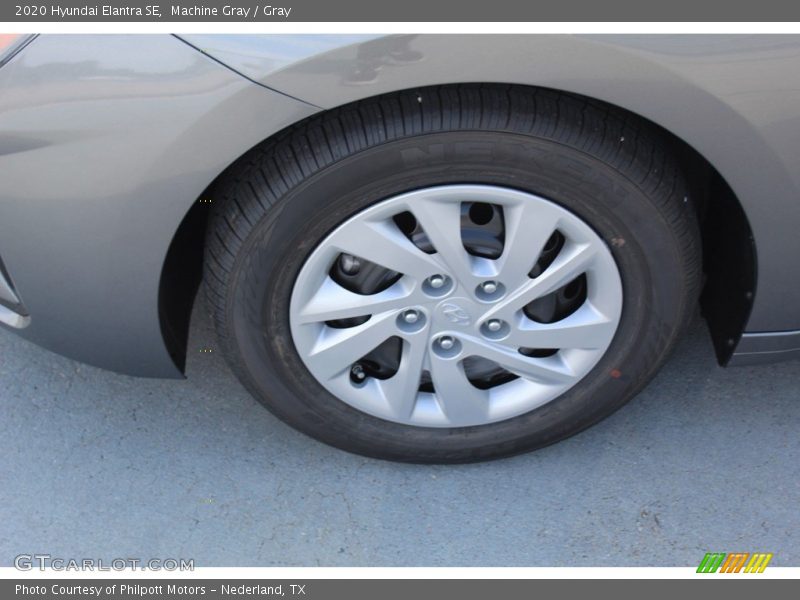 Machine Gray / Gray 2020 Hyundai Elantra SE