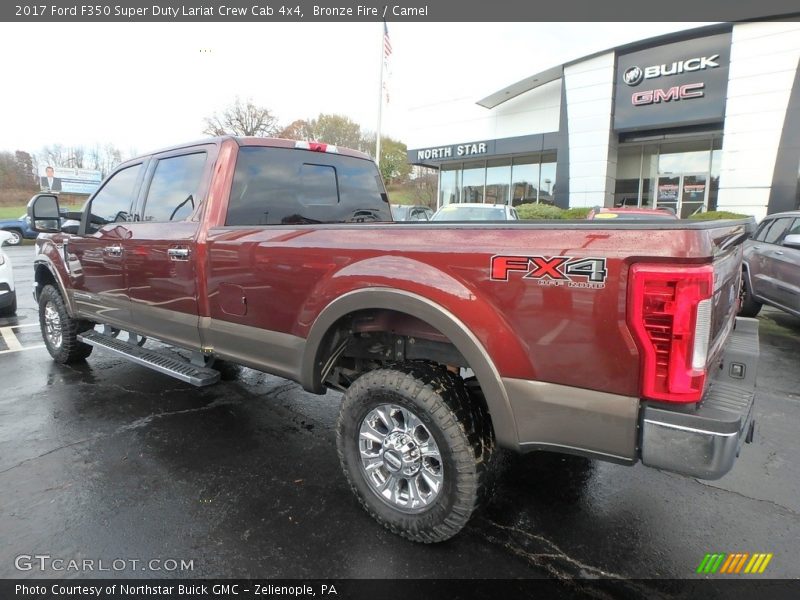 Bronze Fire / Camel 2017 Ford F350 Super Duty Lariat Crew Cab 4x4