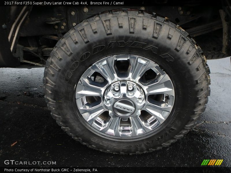 Bronze Fire / Camel 2017 Ford F350 Super Duty Lariat Crew Cab 4x4