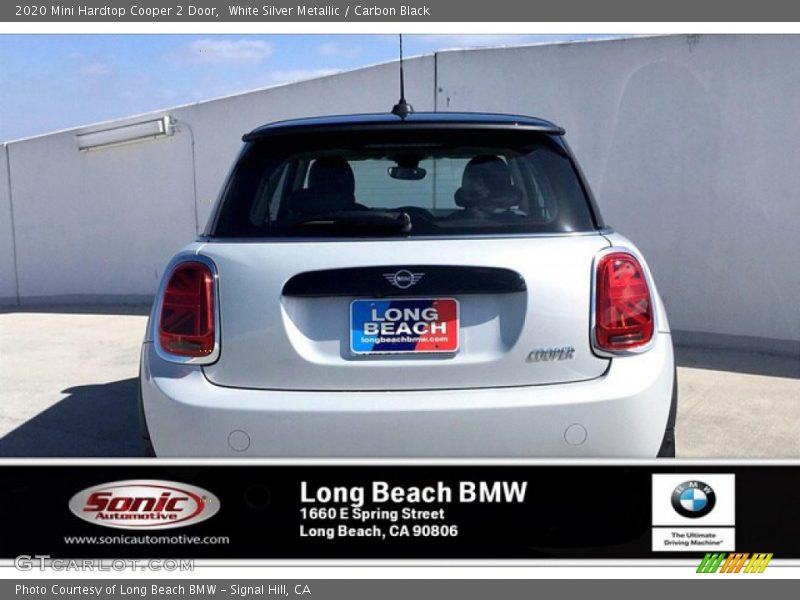 White Silver Metallic / Carbon Black 2020 Mini Hardtop Cooper 2 Door