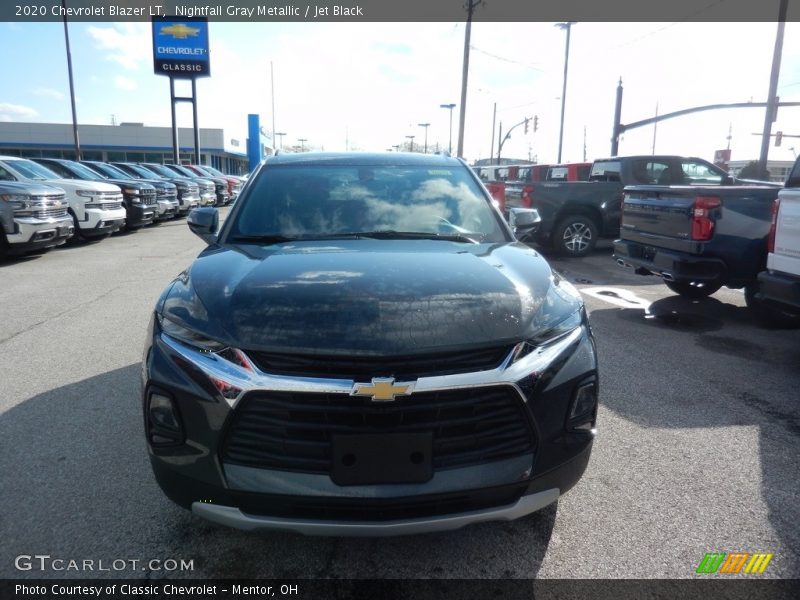 Nightfall Gray Metallic / Jet Black 2020 Chevrolet Blazer LT