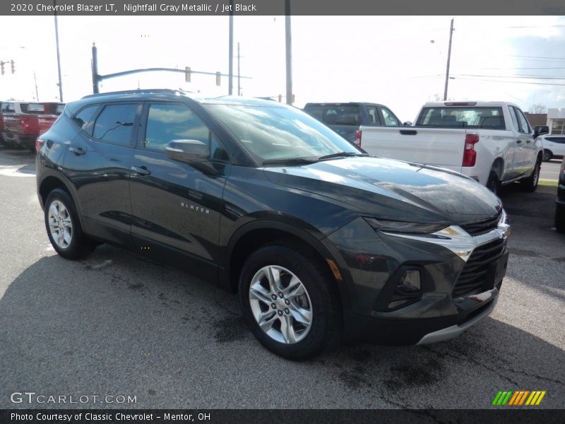 Nightfall Gray Metallic / Jet Black 2020 Chevrolet Blazer LT