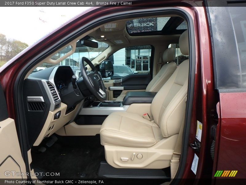 Bronze Fire / Camel 2017 Ford F350 Super Duty Lariat Crew Cab 4x4