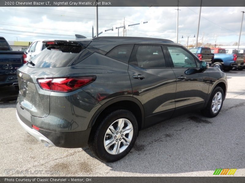 Nightfall Gray Metallic / Jet Black 2020 Chevrolet Blazer LT