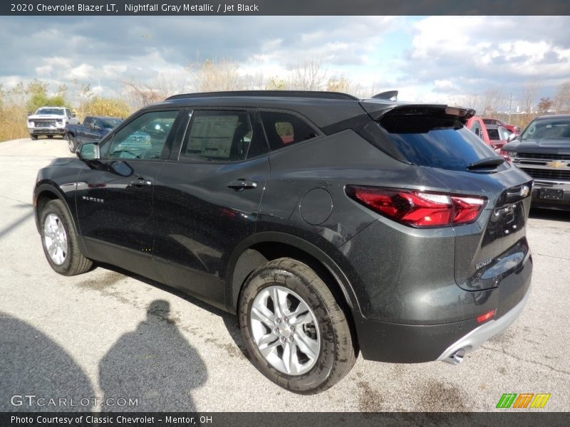 Nightfall Gray Metallic / Jet Black 2020 Chevrolet Blazer LT