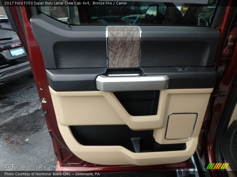 Bronze Fire / Camel 2017 Ford F350 Super Duty Lariat Crew Cab 4x4