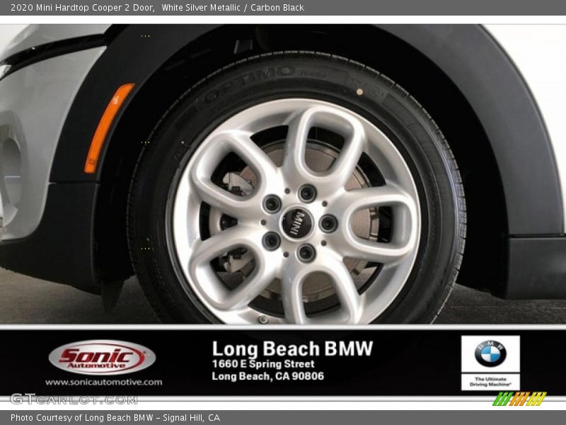 White Silver Metallic / Carbon Black 2020 Mini Hardtop Cooper 2 Door