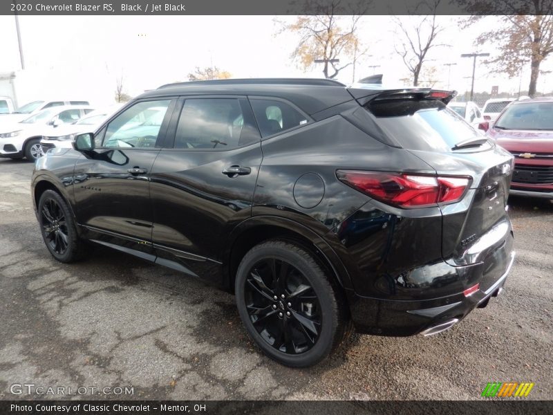 Black / Jet Black 2020 Chevrolet Blazer RS