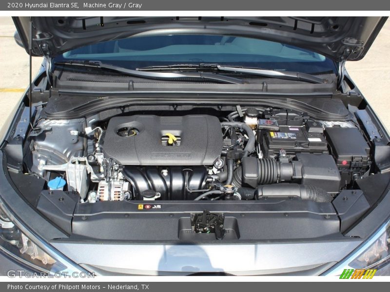 Machine Gray / Gray 2020 Hyundai Elantra SE