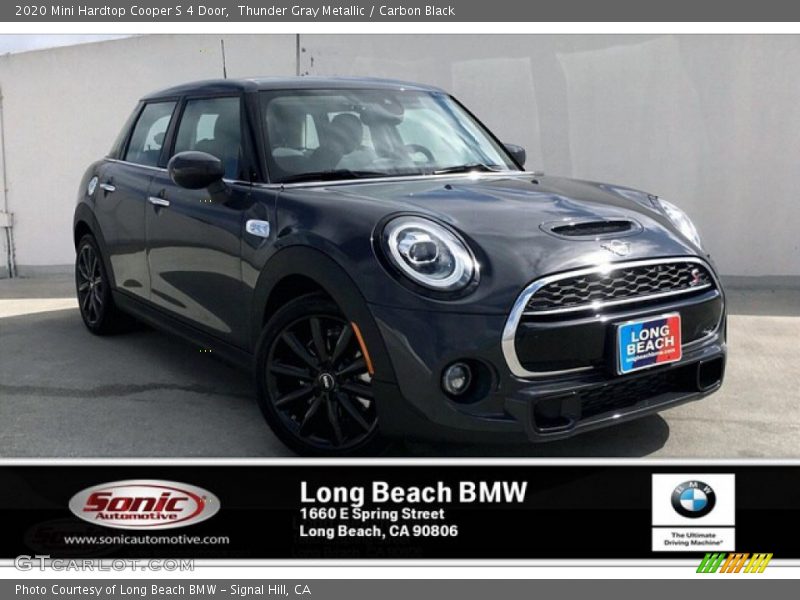 Thunder Gray Metallic / Carbon Black 2020 Mini Hardtop Cooper S 4 Door