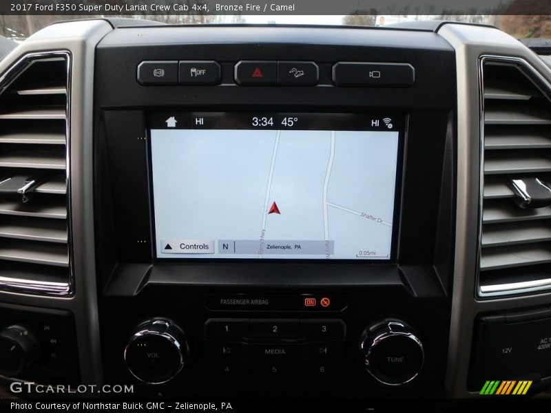 Bronze Fire / Camel 2017 Ford F350 Super Duty Lariat Crew Cab 4x4