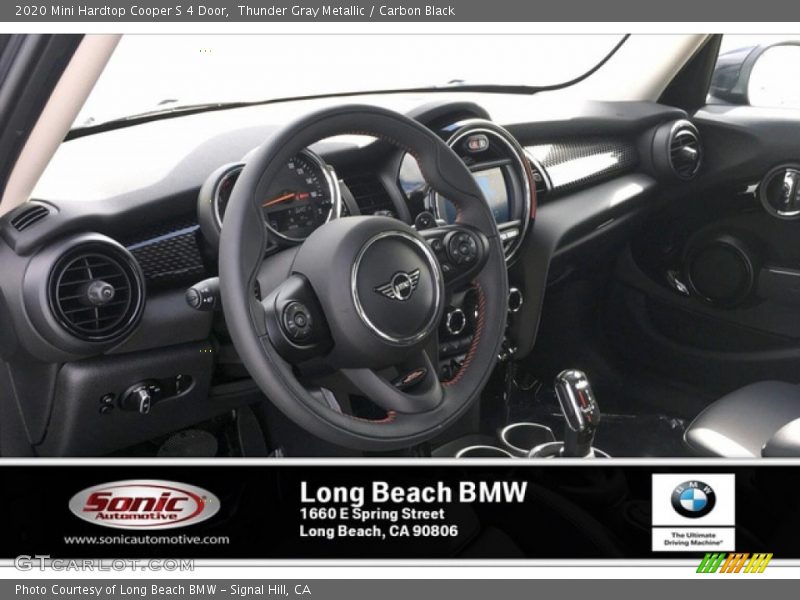 Thunder Gray Metallic / Carbon Black 2020 Mini Hardtop Cooper S 4 Door