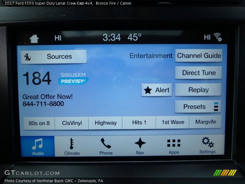 Bronze Fire / Camel 2017 Ford F350 Super Duty Lariat Crew Cab 4x4