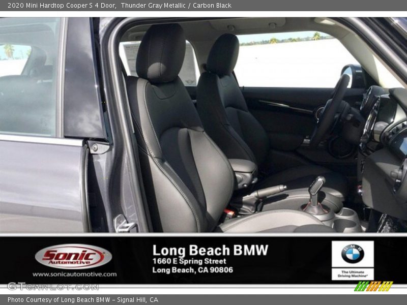Thunder Gray Metallic / Carbon Black 2020 Mini Hardtop Cooper S 4 Door