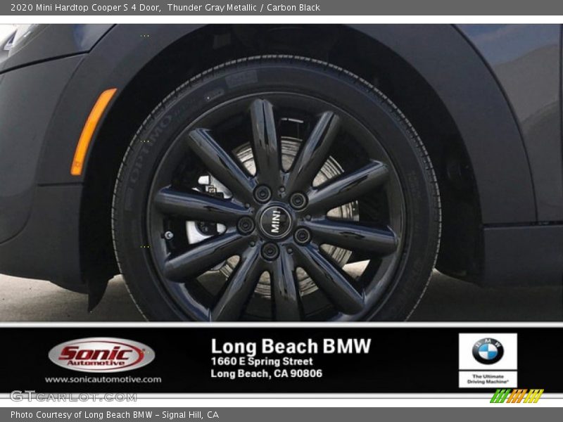 Thunder Gray Metallic / Carbon Black 2020 Mini Hardtop Cooper S 4 Door