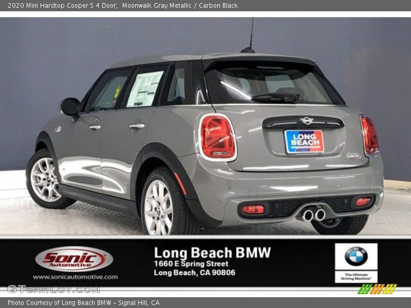 Moonwalk Gray Metallic / Carbon Black 2020 Mini Hardtop Cooper S 4 Door