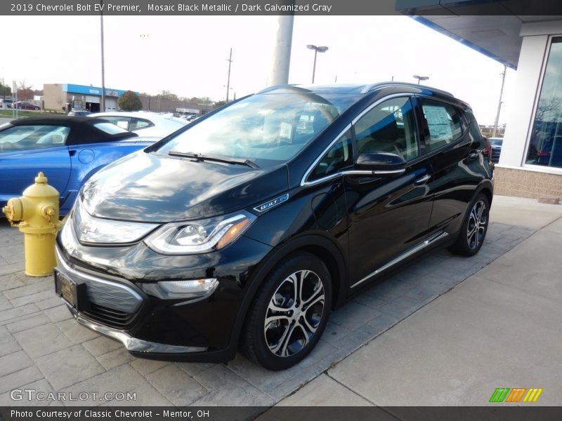 Mosaic Black Metallic / Dark Galvanized Gray 2019 Chevrolet Bolt EV Premier