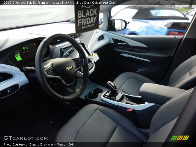 Front Seat of 2019 Bolt EV Premier
